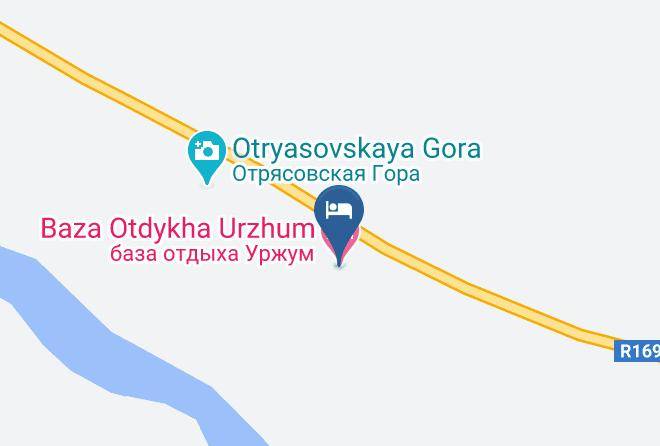 Urzhumsky District - Baza Otdykha Urzhum Maps