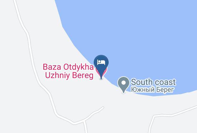 Yetkulsky District - Baza Otdykha Uzhniy Bereg Maps