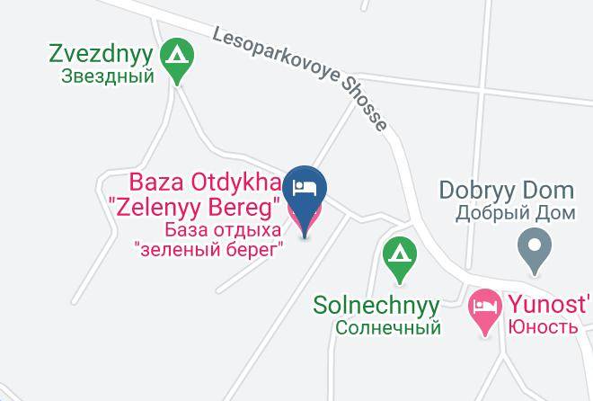 Tol Yatti - Baza Otdykha Zelenyy Bereg Maps