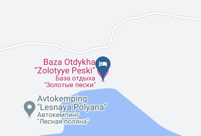 Miass - Baza Otdykha Zolotyye Peski Maps