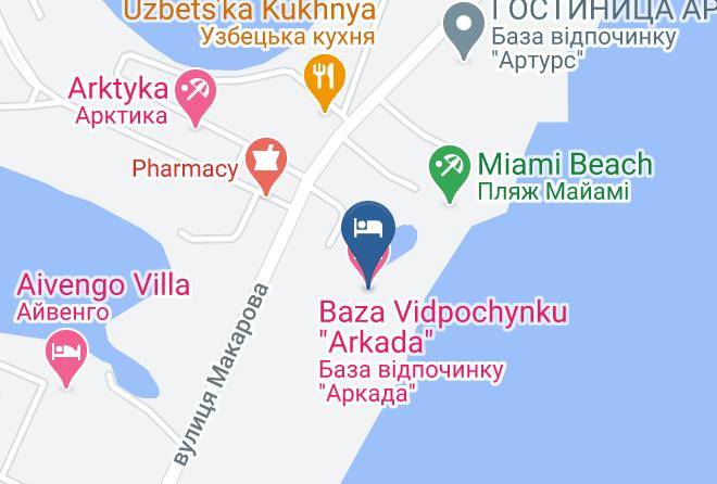 Berdyans K - Baza Vidpochynku Arkada Maps