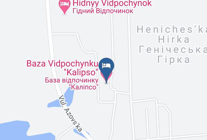 Baza Vidpochynku Kalipso Map
