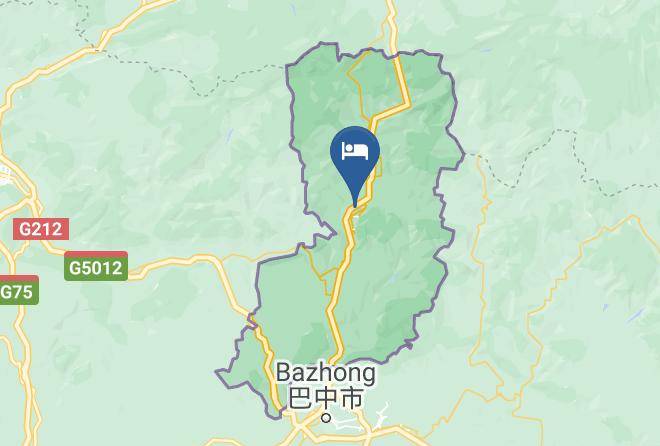 Bazhong - Bazhong Jinfu Inn Maps