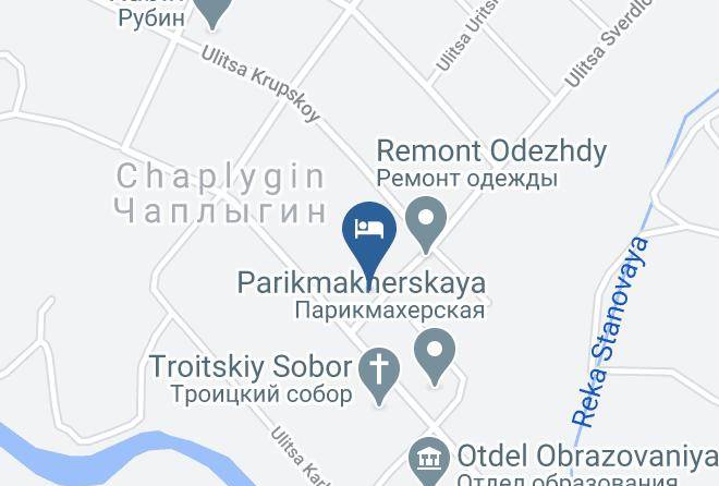 Chaplyginsky District - Otel' Bazilik Chaplygin Maps
