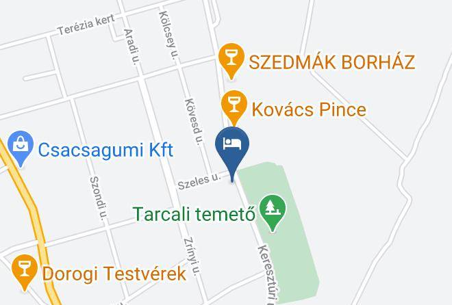 Tarcal - Bazilika Vendeghaz Maps