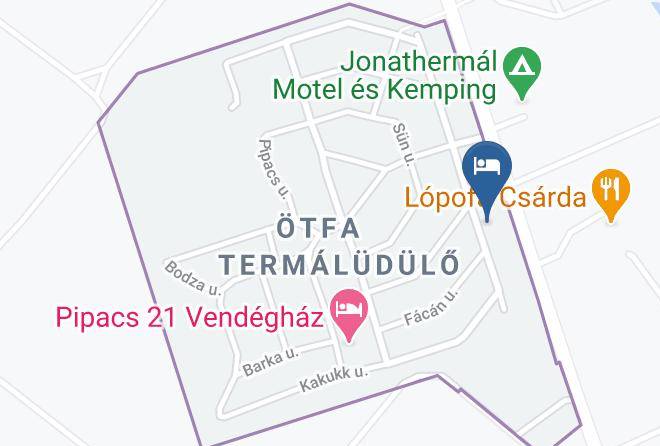 Kiskunmajsa - Bazsarozsa Fogado Maps