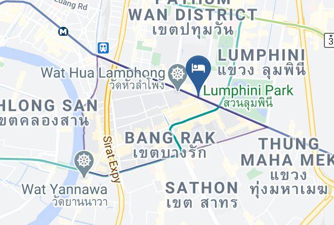 Pathum Wan - Bbb Inn Bangkok Maps
