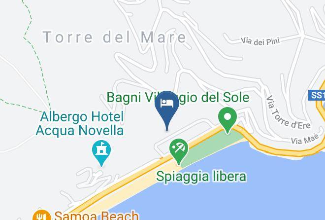 Savona - B&beach Torre Del Mare Maps