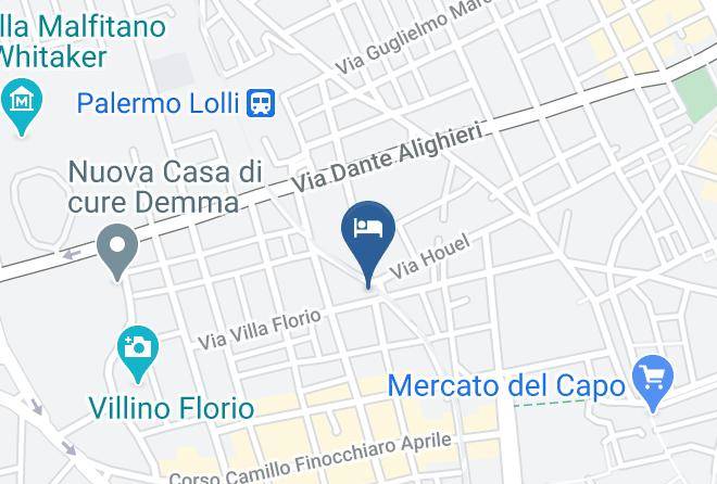 Palermo - B &b Fior Dalu Maps