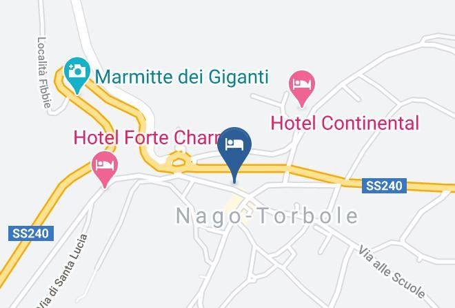 Trento - B&bio Garda Ulivi Maps