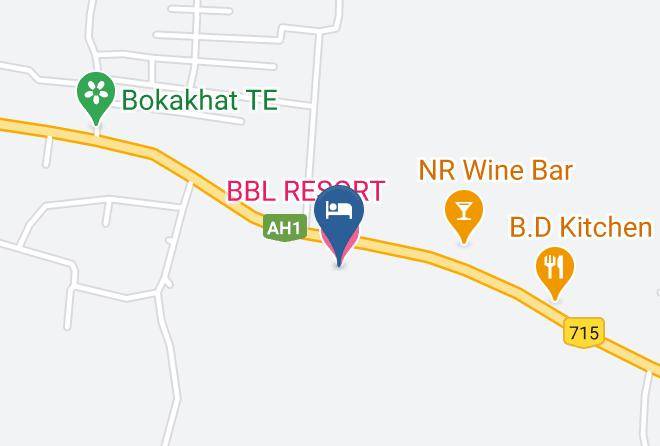 Bokakhat - Bbl Resort Maps