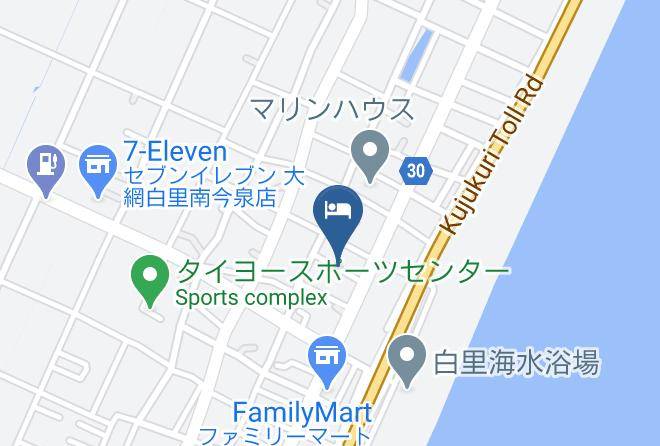Oamishirasato City - Bbq Yuzur Beach Resort Maps