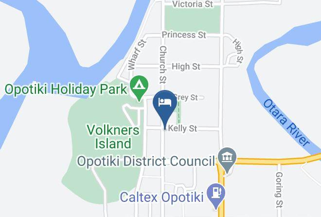 Opotiki - Bbs Opotiki Hotel Maps
