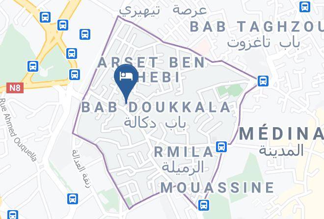 Marrakesh - Bck Art Riad Maps