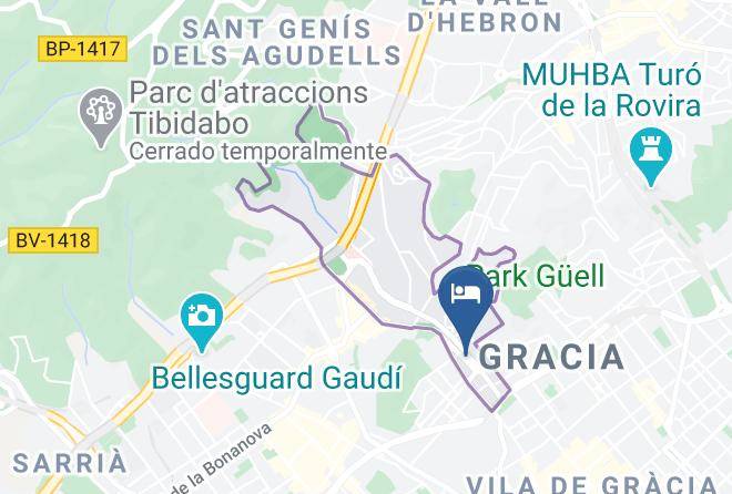 Barcelona - Bcnstop Parc Guell Maps