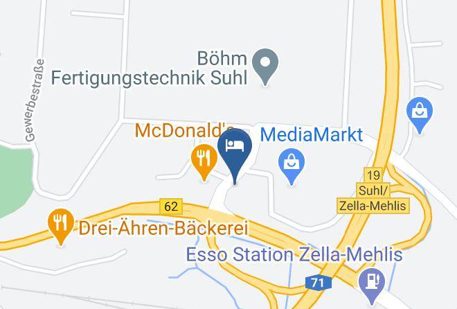 Schmalkalden Meiningen - Bcs Gastehaus Maps