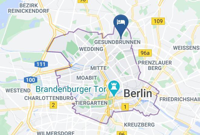 Stadt Berlin - Bdp Gaste Etage Maps