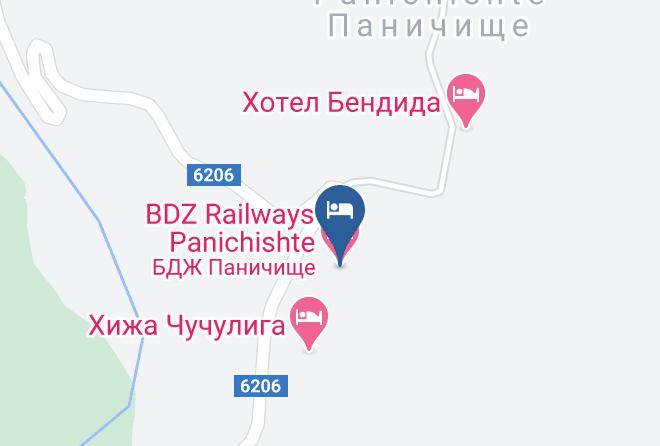 Sapareva Banya - Bdz Railways Panichishte Maps