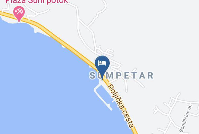 Beach Apartment Andrea Map - Split Dalmatia - Dugi Rat