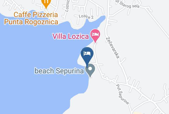 Rogoznica - Beach Bar Oaza Maps