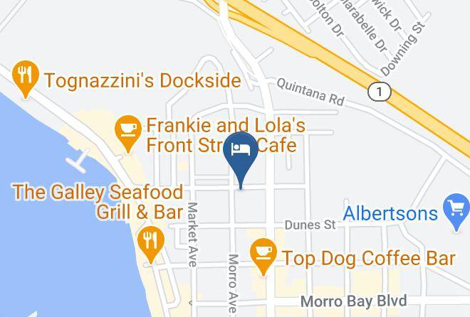 San Luis Obispo - Beach Bungalow Inn & Suites Maps