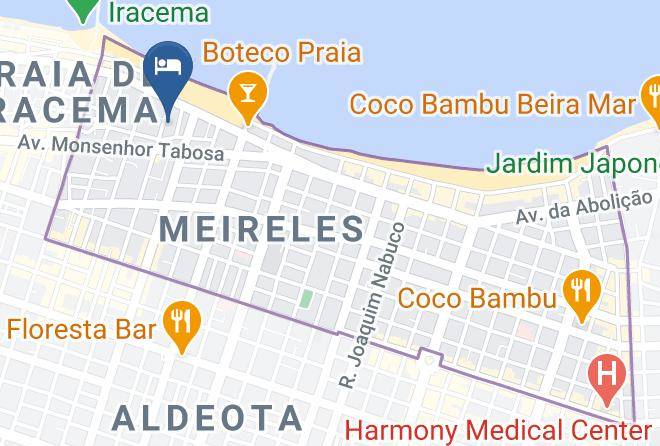 Fortaleza - Vip Beira Mar Residence Maps