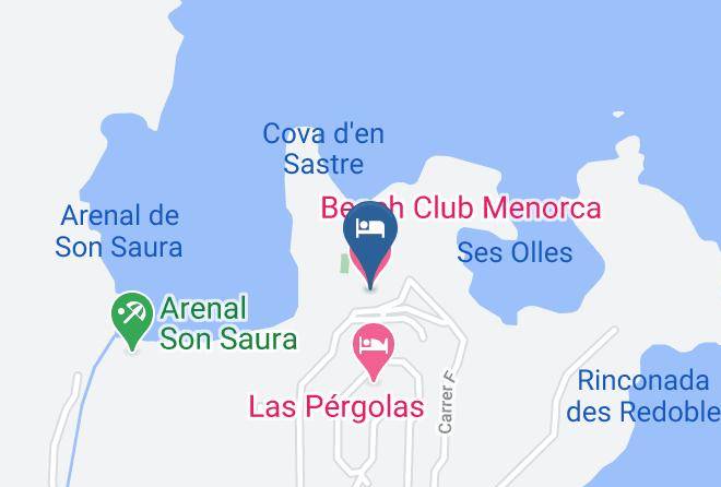 Baleares - Beach Club Menorca Maps