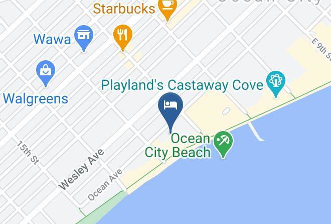 Cape May - Beach Club Suites Maps