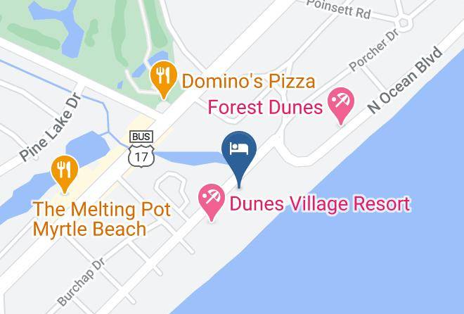 Horry - Beach Colony Resort Maps