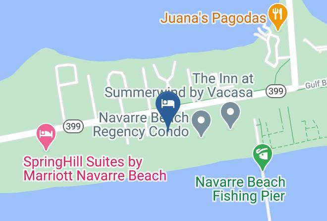 Santa Rosa - Beach Colony Resort On Navarre Maps