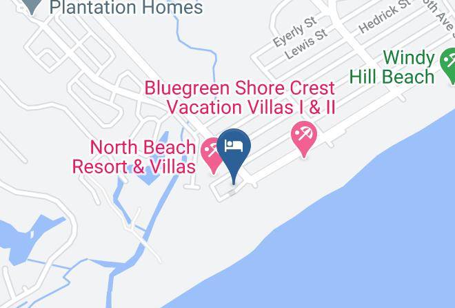 Horry - Beach Cove Resort Maps