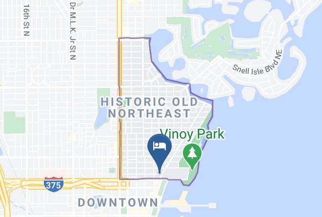 Pinellas - Beach Drive Inn Maps