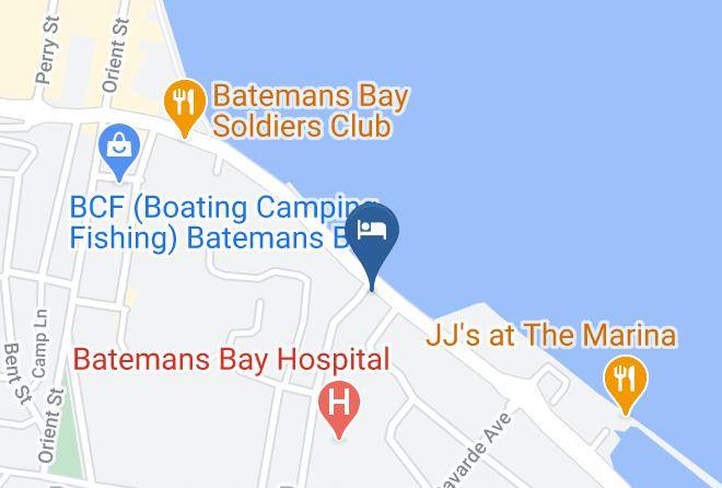 Eurobodalla - Beach Drive Motel Maps