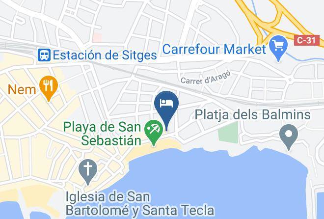 Barcelona - Beach & Garden By Home Fosca Maps