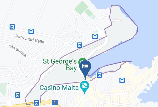 Saint Julian S - Beach Garden Hotel Maps