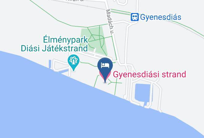Gyenesdias - Beach Gyenesdias Maps