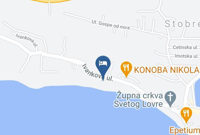 Split - Beach Hotel Ark Split Stobrec Maps