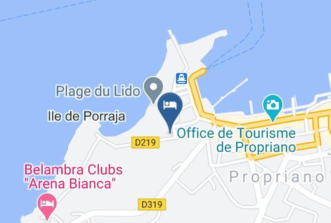 Southernsica - Beach Hotel Maps