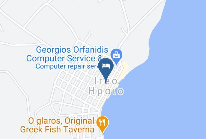 Samos - Beach Hotel Maps