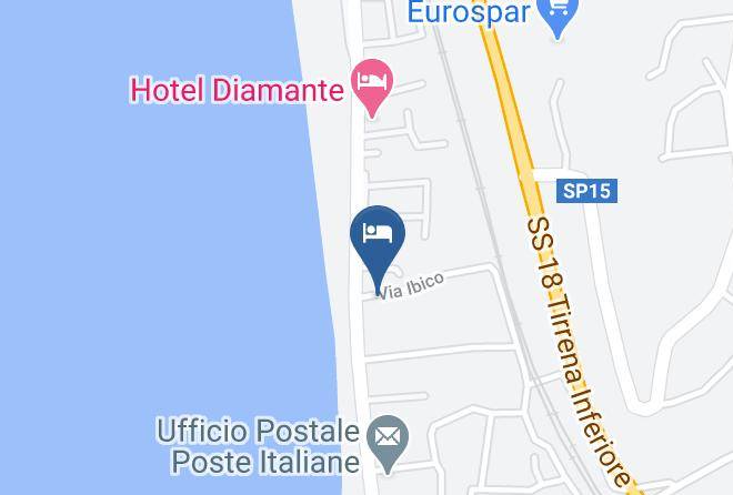 Cosenza - Beach Hotel Maps