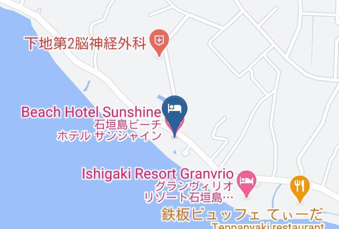 Beach Hotel Sunshine Map