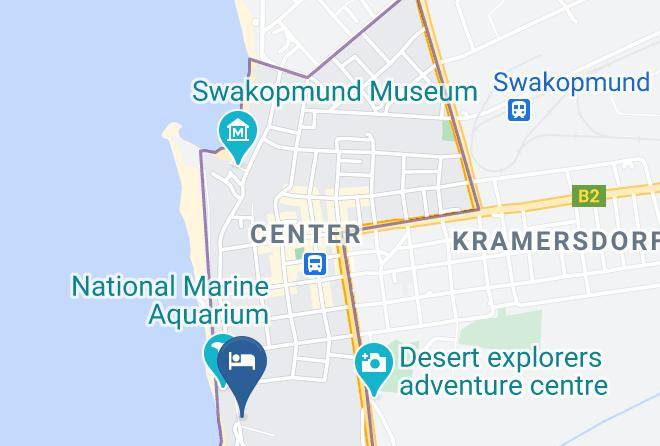 Swakopmund - Beach Hotel Swakopmund Maps