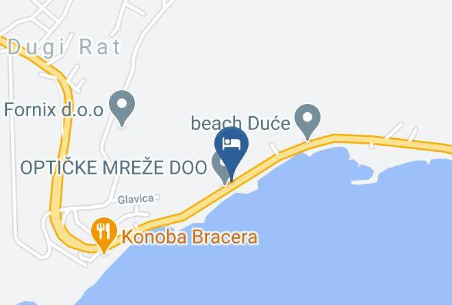 Beach House Apartments Ana Map - Split Dalmatia - Dugi Rat
