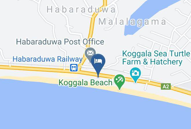 Galle - Beach House Maps