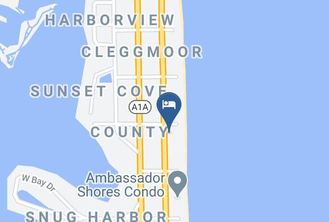 Brevard - Beach Island Resort Maps