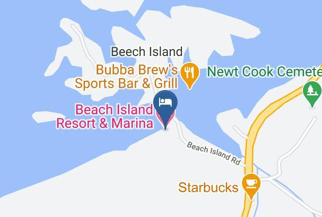 Union - Beach Island Resort & Marina Maps