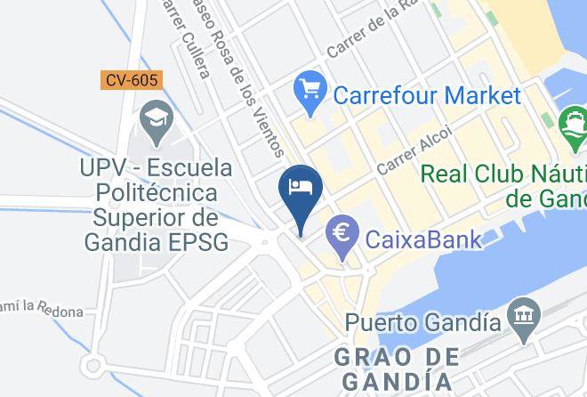 Valencia - Beach & Port Maps
