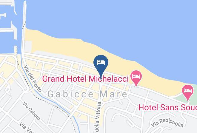 Pesaro And Urbino - Beach Residence Maps