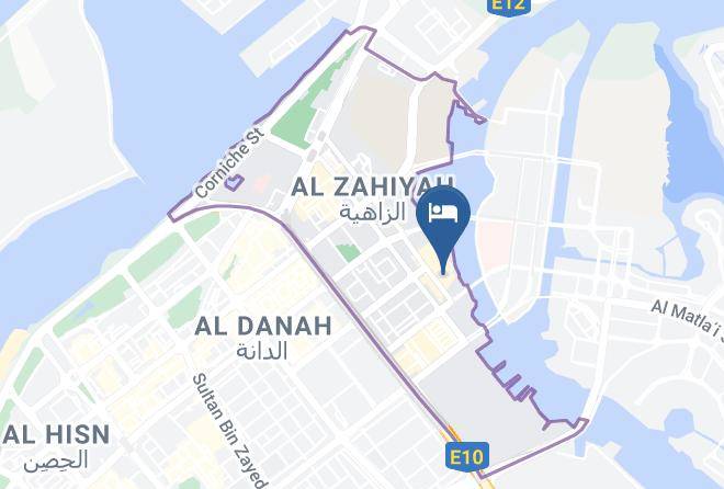 Abu Dhabi - Beach Rotana Maps