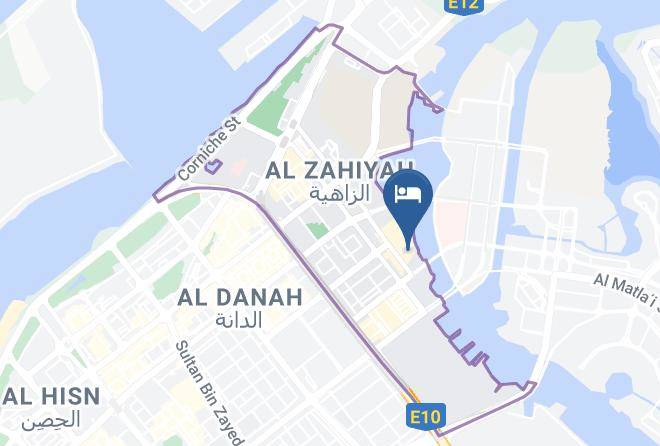 Beach Rotana Hotel Map